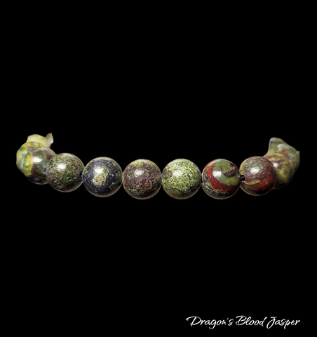 Dragon's Blood Jasper Elastic Bracelet