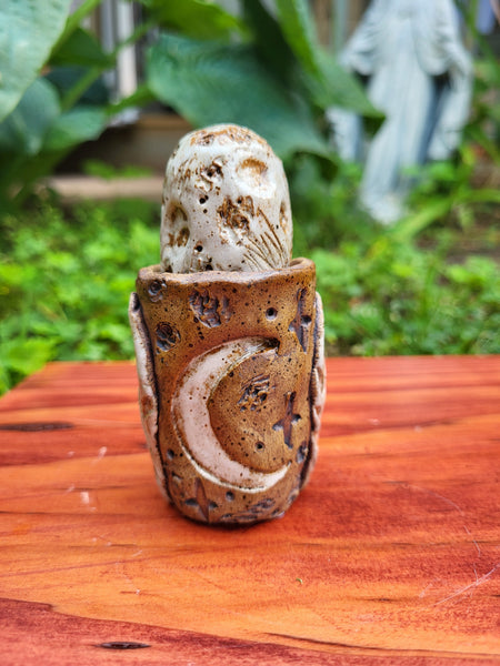 Owl Jar by Liz Butler