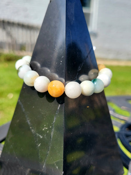 Burmese Jade Elastic Bracelet