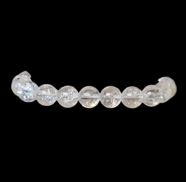 Clear Quartz Elastic Bracelet
