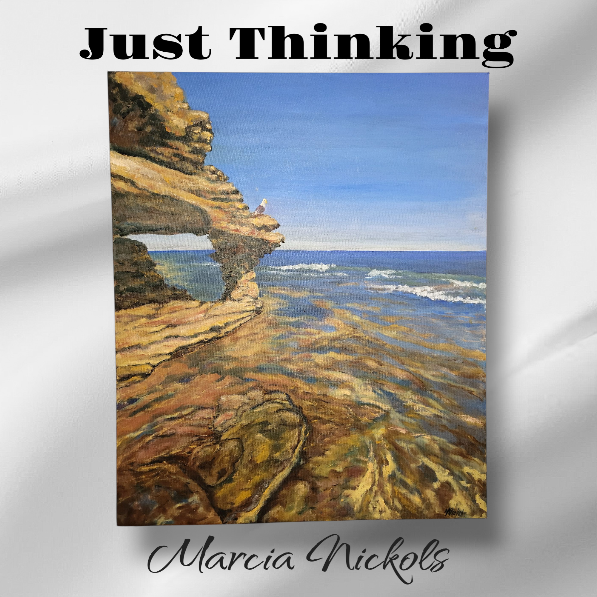 "Just Thinking" - Original Oil by Marcia Nickols
