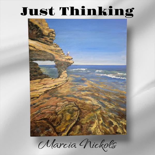 "Just Thinking" - Original Oil by Marcia Nickols