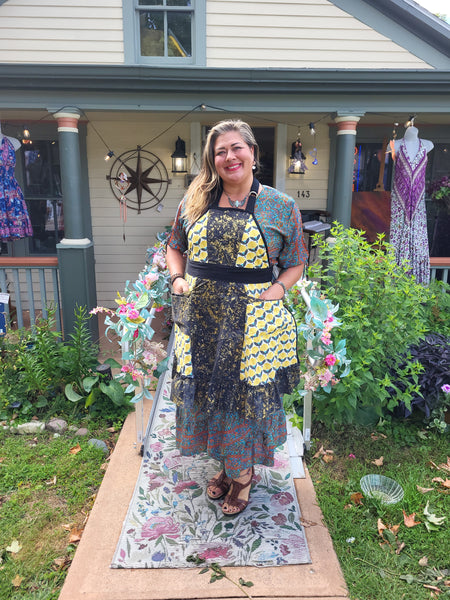 “Golden Evening” - Full Apron by Mikaela Benner