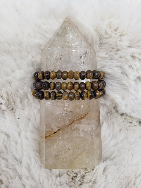 Tiger’s Eye Elastic Bracelets