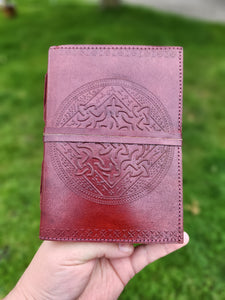 Celtic Knot Leather Journal