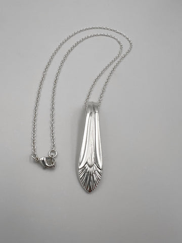 Spoon Pendant Necklace 22" Chain