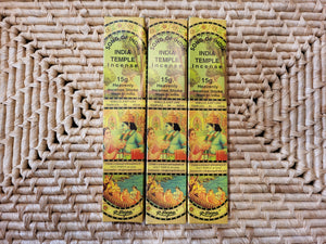 India Temple Incense 15 g