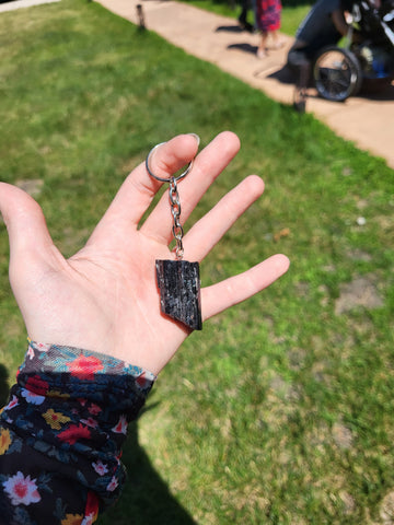 Black Tourmaline Keychains