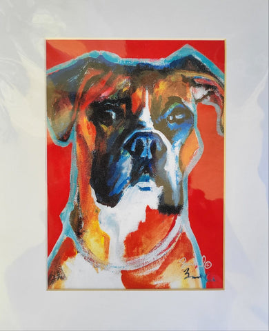 “Rocky” - Ernest Beutel Matted Print 8x10