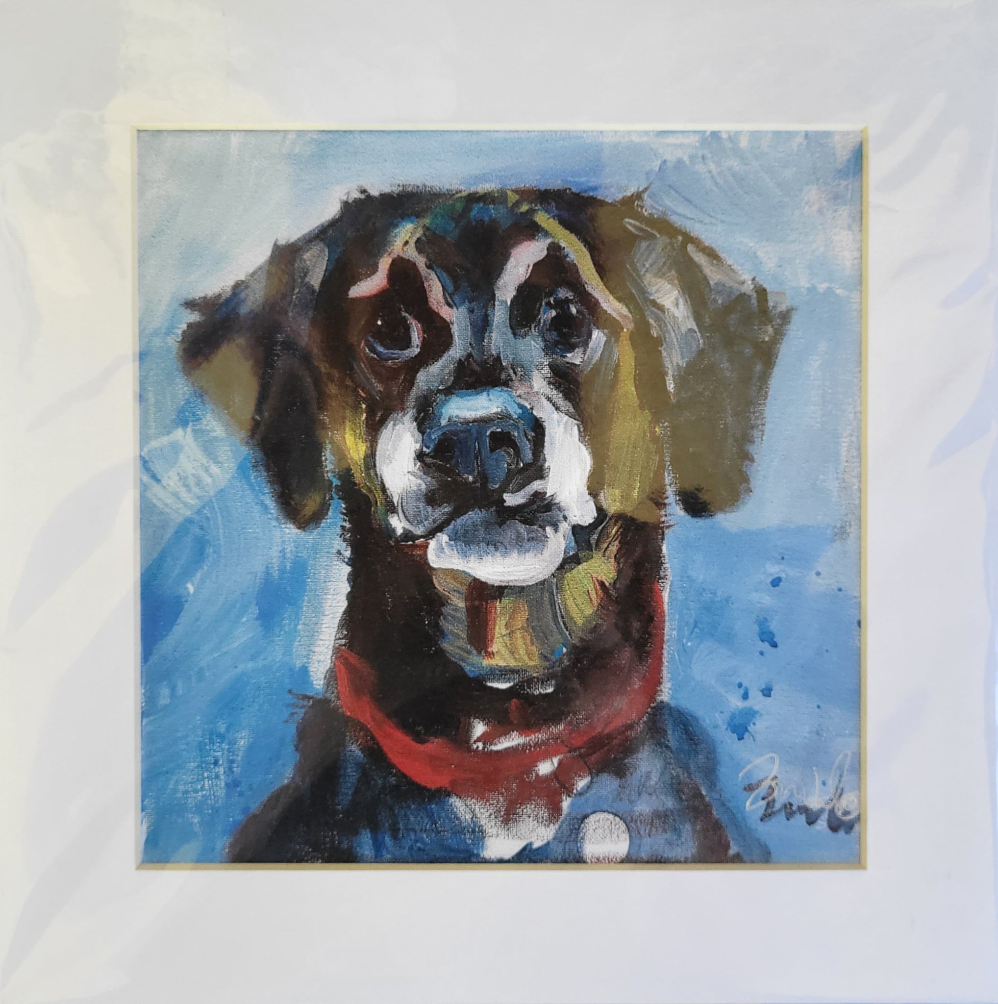 “Turbo” - Ernest Beutel Matted Print 8x8