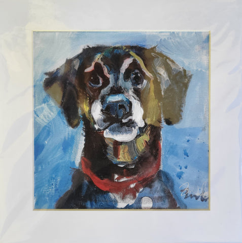 “Turbo” - Ernest Beutel Matted Print 8x8