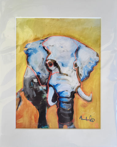 “Tomé” - Ernest Beutel Matted Print 8x10
