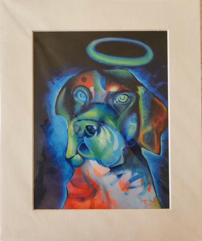 “Sinner or Saint” - Ernest Beutel Matted Print 8x10