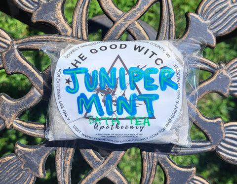 Juniper and Mint Bath Tea