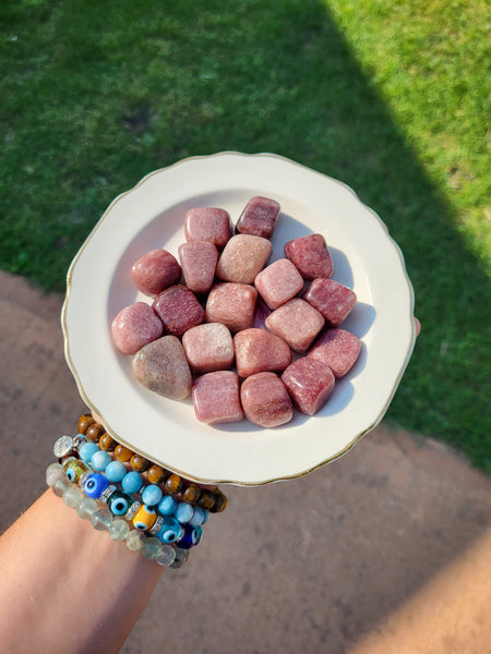 Polished Purple Jade - Pocket Stone