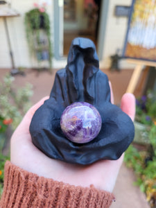Obsidian Reaper Incense (cone) or Sphere Holder