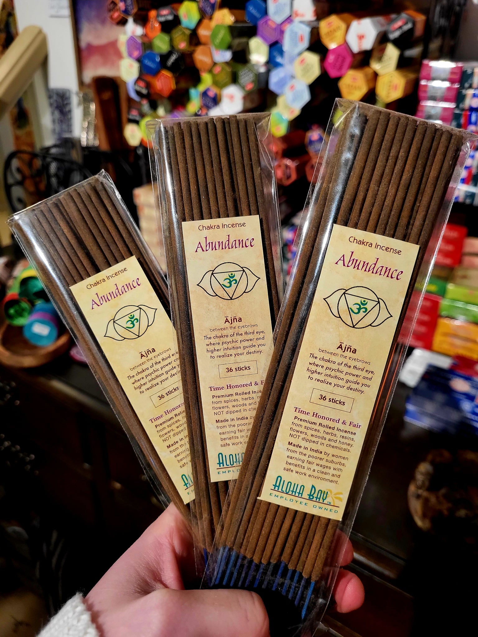 Aloha Bay Chakra Incense Sticks - 12 Pack