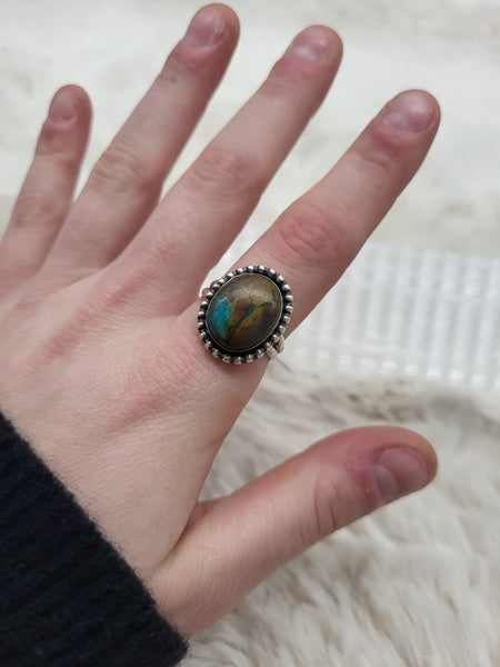 Navajo Turquoise Sterling Silver Rings