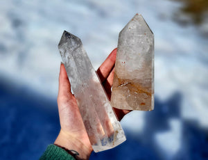 Clear Quartz Towers