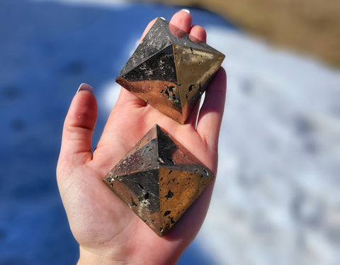 Pyrite Pyramids