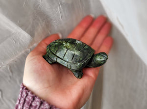 Serpentine Turtle Carvings