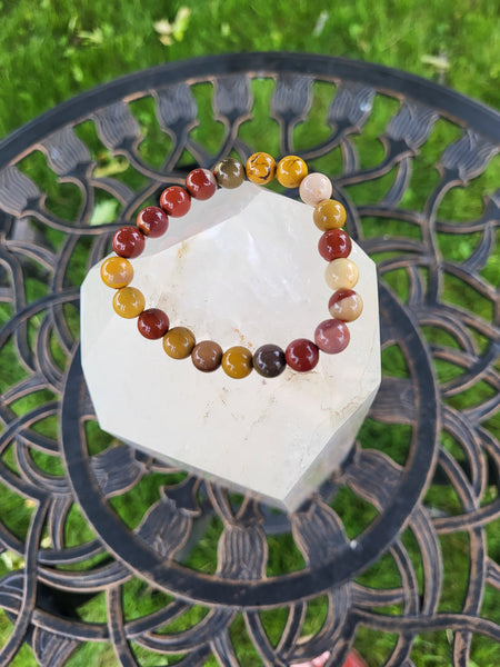 Mookaite Elastic Bracelets
