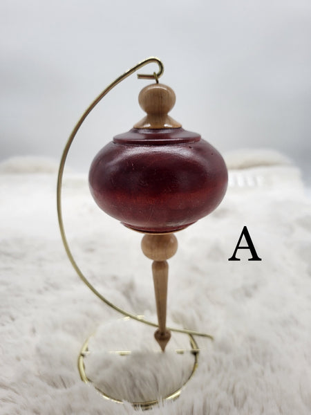 Wood Ornaments with Finial - Joe Krebsbach