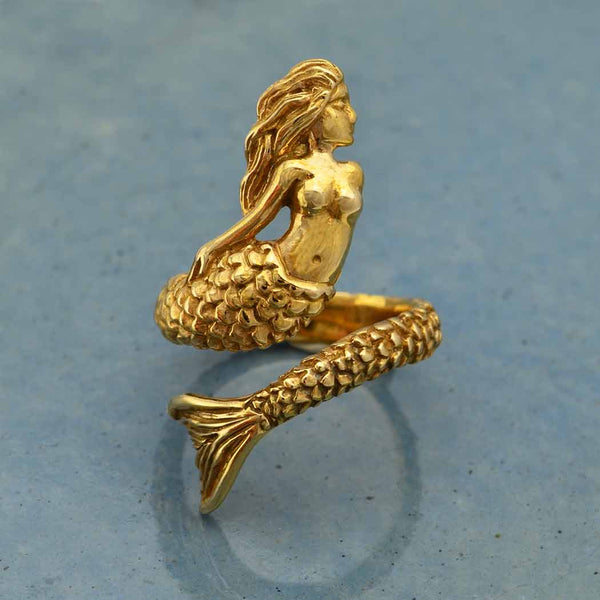 Adjustable Mermaid Ring