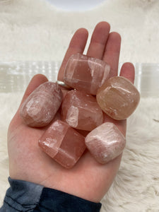 Pink Calcite - Pocket Stone