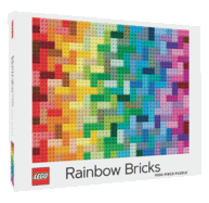 Lego Rainbow Bricks 1,000-Piece Puzzle