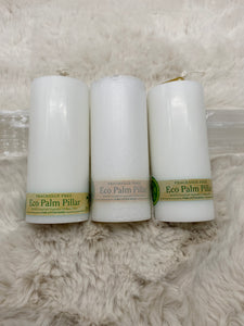 Aloha Bay Eco-Palm (unscented) Pillar Candle