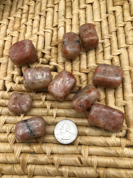 Polished Sunstone - The Pearl of Door County