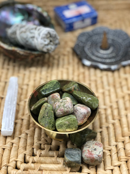 Polished Unakite - The Pearl of Door County