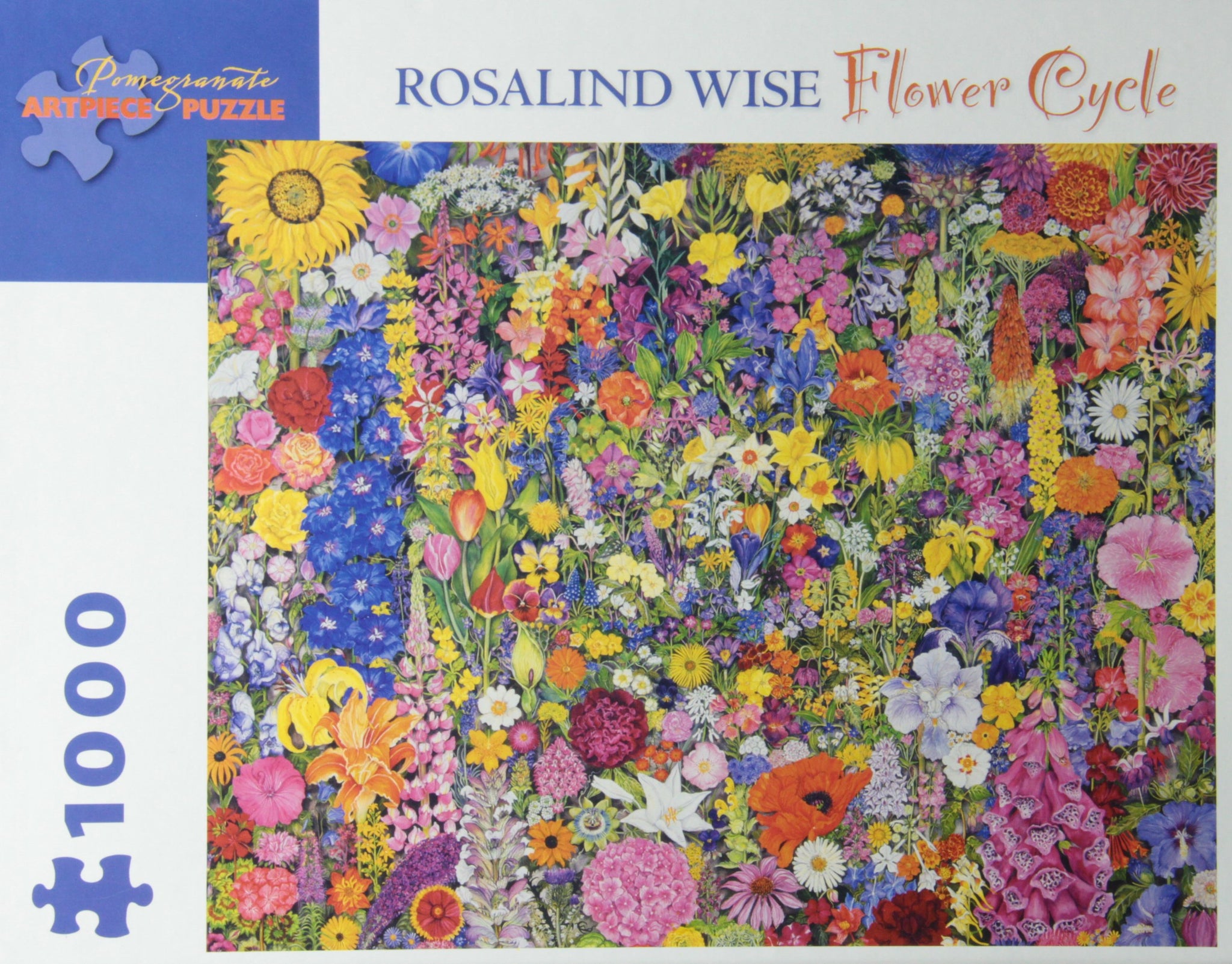 Flower Cycle 1,000-Piece Jigsaw Puzzle
