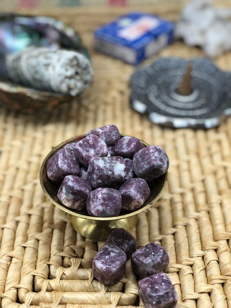 Polished Lepidolite - The Pearl of Door County