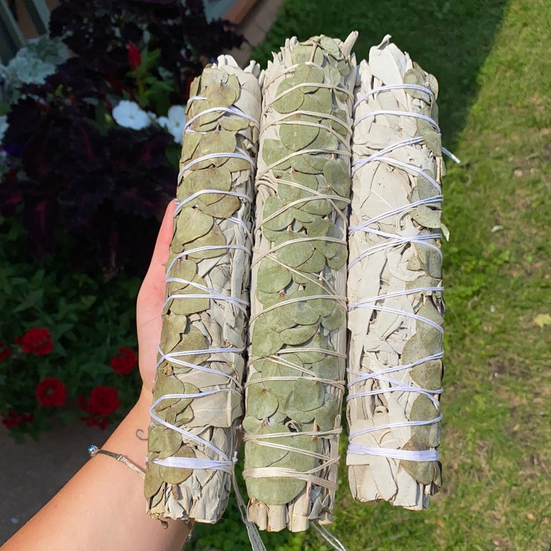 9-inch White Sage + Eucalyptus - The Pearl of Door County