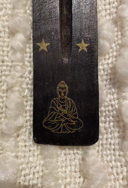 Buddha - Wood Incense Burner