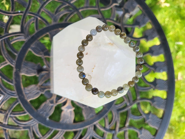 Labradorite Elastic Bracelets