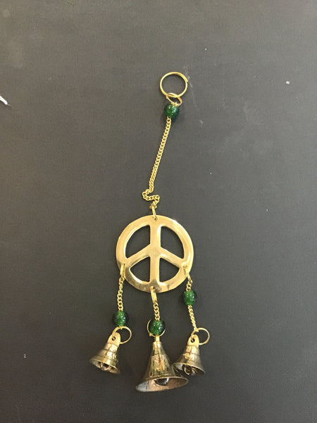 Brass wind chimes peace - The Pearl of Door County
