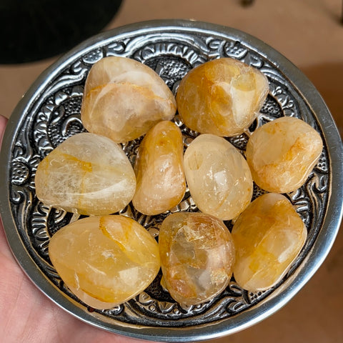 Polished Golden Healer - The Pearl of Door County
