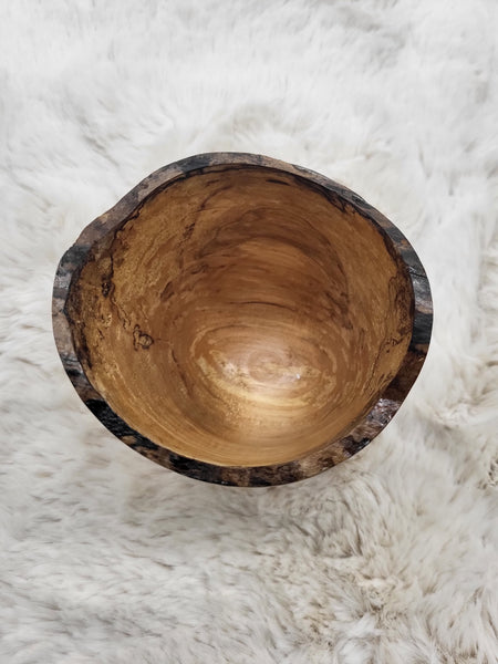 Spalted Maple Pot - Joe Krebsbach